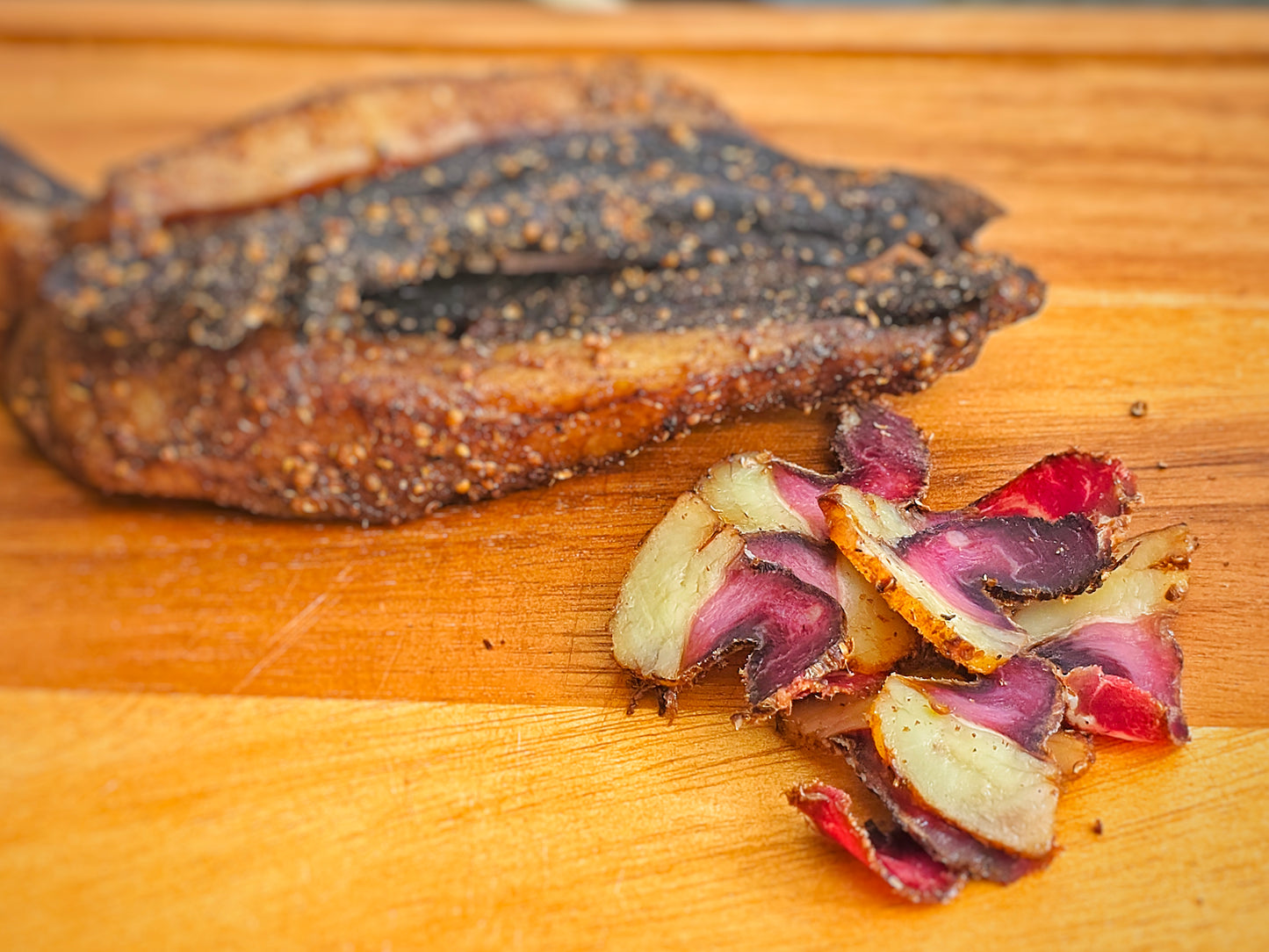 Biltong Thin Slices With Fat